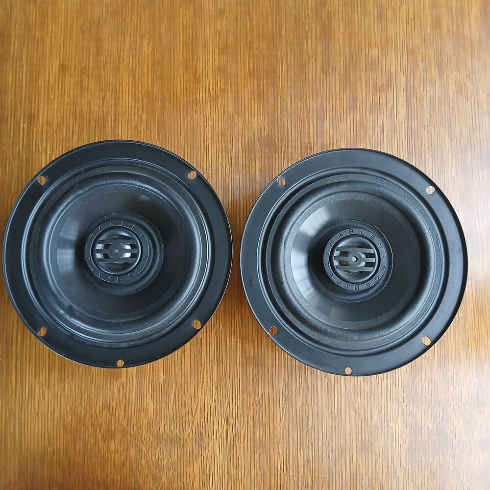 Harley-Davidson 6.5" OEM Speaker - 1 Working + 1 Free For Parts
